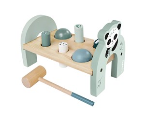 Babyleker - Eichhorn Wooden Hammer Bench Panda - 100003802