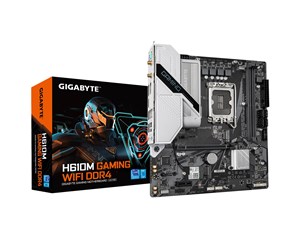 Hovedkort - GIGABYTE H610M GAMING WIFI DDR4 Hovedkort - Intel H610 - Intel LGA1700 socket - DDR4 RAM - Micro-ATX - H610M GAMING WF DDR4