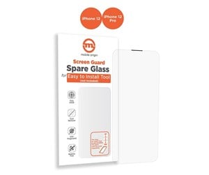 Mobil - Beskyttelsesglass - Mobile Origin Orange Screen Guard Spare Glass iPhone 12 Pro/12 - SGA-SP-i12Pro