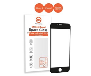 Mobil - Beskyttelsesglass - Mobile Origin Orange Screen Guard Spare Glass iPhone 8/7/SE 2022/SE 2020 - SGA-SP-SE22