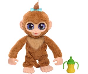 Dukker, Bamser & Utstyr - FurReal Peanut The Playful Monkey 40 cm - 272-28113