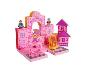 Vannlek - Bath Blocks Floating Castle Set - 1322086