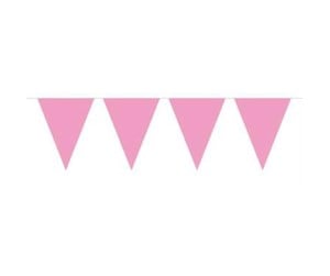 Leketøy - Folat BV Baby pink Bunting 10mtr. - 22615