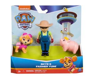 Figurer - Paw Patrol Hero Pup Farmer Yumi & Skye - 6070750