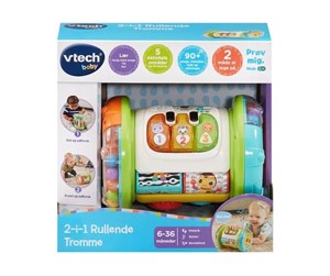 Babyleker - VTech 2- In 1 Rolling Explorer Drum DK - 950-562632