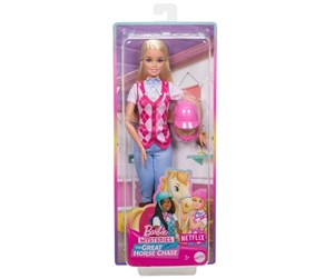 Dukker, Bamser & Utstyr - Barbie Great Chase Riding Malibu - 960-2468