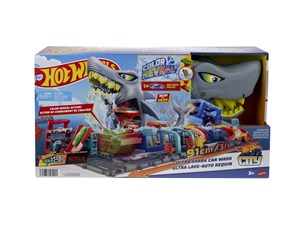 Leketøy - Hot Wheels City Ultra Shark Bilvask - 965-2455