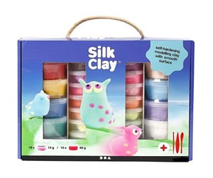 Kreative leker - Creativ Company Silk Clay - Giftset - 98110