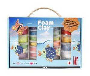 Kreative leker - Creativ Company Foam Clay - Gift Box - 98112