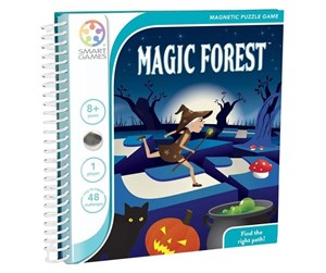 Brettspill & Puslespill - Smart Games Magnetic Travel - Magic Forest (Nordic) - SG1530