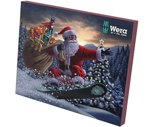 Adventskalender - Wera Julekalender 2024, 25 deler - 05136609001