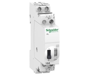 Komponenter for switchboxes og skap - Schneider Electric Tick ​​relay iTL 16A 2NO 48VAC/24VDC impulse pressure activation Width 18mm - A9C30212