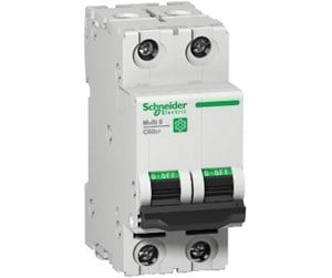 Komponenter for switchboxes og skap - Schneider Electric Circuit breaker Multi9 C60sp 2P C-characteristic 10A 480/277 UL1077 - M9F22210