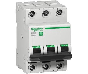 Komponenter for switchboxes og skap - Schneider Electric Circuit breaker C60SP 3P C 10A 480/277 UL1077 - M9F22310