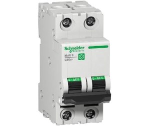 Komponenter for switchboxes og skap - Schneider Electric Circuit breaker Multi9 C60sp 2P D-characteristic 20A 480/277 UL1077 - M9F23220