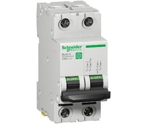 Komponenter for switchboxes og skap - Schneider Electric Circuit breaker Multi9 C60H-DC 10A 2P C-characteristic 500VDC UL1077 - M9U21210