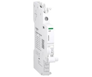 Komponenter for switchboxes og skap - Schneider Electric Acti9 Signal contact iOF 1OC 100mA to 6A for iC60 Double terminal screw terminal top 24...415V AC & - A9A26905