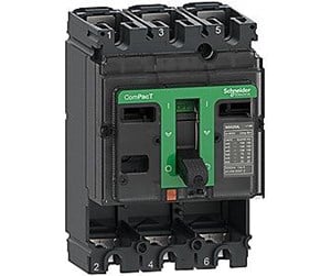 Komponenter for switchboxes og skap - Schneider Electric Circuit breaker without current relay ComPacT NSX250B 25 kA at 415 VAC 50/60 Hz 250 A 3 poles - C25B3