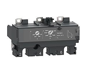 Komponenter for switchboxes og skap - Schneider Electric Current relay TM250D for ComPacT NSX 250 circuit breakers bimetallic/electromagnetic rated current 250 A. - C253TM250