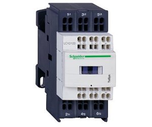 Komponenter for switchboxes og skap - Schneider Electric TeSys D contactor 9A 3P+1NO+1NC 24VDC - LC1D093BL