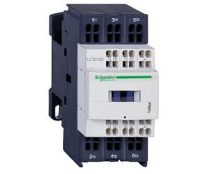 Komponenter for switchboxes og skap - Schneider Electric Contactor 18A 24V DC LC1D183BL - LC1D183BL