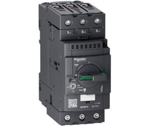 Komponenter for switchboxes og skap - Schneider Electric TeSys GV3 motor protection 3P 62-73a thermal/magnetic disconnection relay for din-rail mounting and with everl - GV3P73