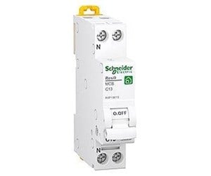 Komponenter for switchboxes og skap - Schneider Electric Resi9 XP MCB/circuit breaker 1PN C-characteristic 13A 6kA 18mm - R9P19613