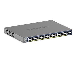 Switch/splitter - Netgear Smart - switch - smart - rack-mountable - GS752TXP-300EUS