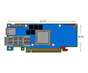 Nettverksadapter - NVIDIA BlueField-3 E-Series - network adapter 1 - 900-9D3D4-00EN-HA0