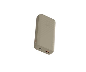 Nødlader - Xtorm Power Bank 20.000mAh 15W USB-C & USB-A Beige Nødlader - Beige - 20000 mAh - XG2202