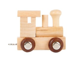 Treleker - Small Foot - Wooden Letter Train Locomotive - 7486