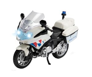 Leketøysbil - Toi-Toys Police motorcycle Dutch with Light and Sound - 29654A