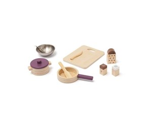 Lekekjøkken & Utstyr - Kids Concept Cookware play set BISTRO - 1000566