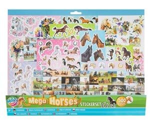 Kreative leker - Legind Moxy - Mega Sticker Set Horse (500 pcs) - 100080