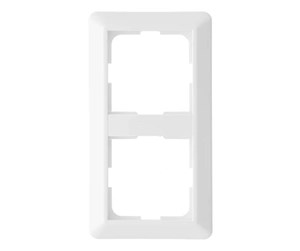 Tilbehør (fester, stikkontakter osv.) - Nordic Quality ELKO Cover FrameCombination plate 2 devices - 222436