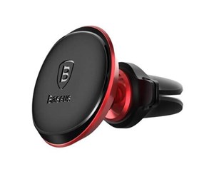 Mobil - Andre tilbehør - Baseus Car Mount Holder Magnetic Air Vent (Red) - C40141201913-00