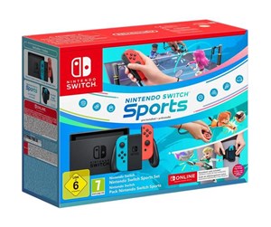 Spillkonsoll - Nintendo Switch - Neon Blue/Red +  Switch Sports - 10012361