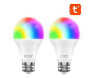 Smarthus - Gosund Smart Bulb LED WB4 (2-pack)  (RGB) E27 - WB4-2pcs