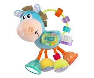 Babyleker - Playgro - Clip Clop Activity horse - Blue - 10188462