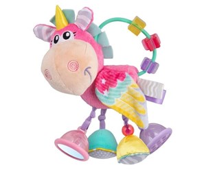 Babyleker - Playgro - Unicorn activity rattle - Pink - 10188463