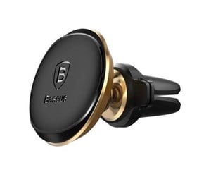 Mobil - Andre tilbehør - Baseus Car Mount Holder Magnetic Air Vent (Gold) - C40141201G13-00