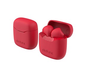 Hodetelefoner - defunc TRUE LITE Wireless BT Earbuds Red - D4263