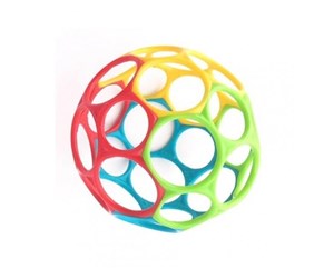 Babyleker - Oball Classic ball 10 cm - Multicolor - 10340