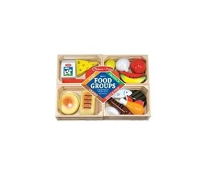 Rollelek - Melissa & Doug Food Groups Set (21 pcs) - 0000772002714