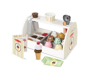 Rollelek - Melissa & Doug - Wooden Ice Cream Counter - 0000772192866