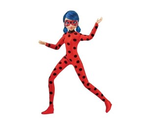 Dukker, Bamser & Utstyr - Miraculous  Core Fashion Doll - Ladybug "time to team up" - 0043377500285