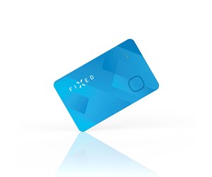 Kabelordner/Kabelstrømpe - FIXED Tag Card Tracker for Apple Find My Blue - FIXTAG-CARD-BL