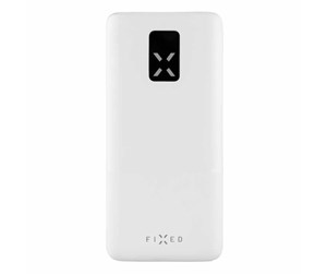 Nødlader - FIXED Zen USB-C PD 20W Power Bank 20.000 mAh White Nødlader - Hvit - 20000 mAh - FIXZEN-20-WH