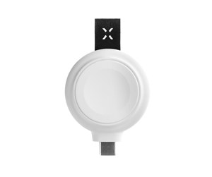 Smartklokke - Tilbehør - FIXED Wireless USB-C charger (MFI) for Apple Watch White - FIXORB-WH