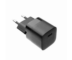 Mobil - Adaptere og ladere - FIXED Super Fast Mini Home Charger USB-C PD 30W Black - FIXC30M-C-BK